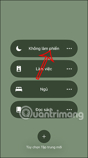 Chế độ không làm phiền iPhone