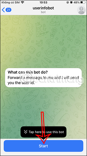 Use chatbots on Telegram