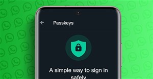 Hướng dẫn thiết lập passkey WhatsApp