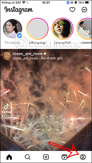 Hồ sơ Instagram