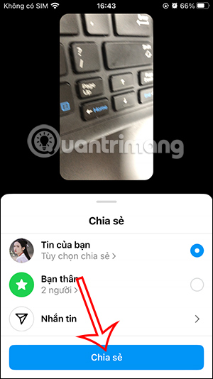 Đăng tin Instagram