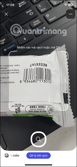 Tìm kiếm mã QR trên Copilot