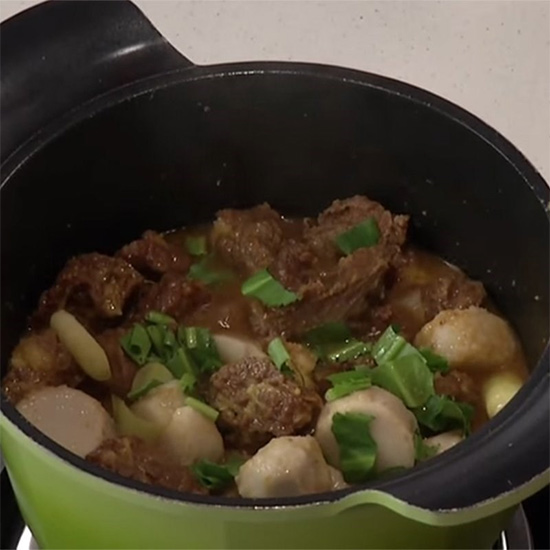 Canh khoai sọ thịt bò