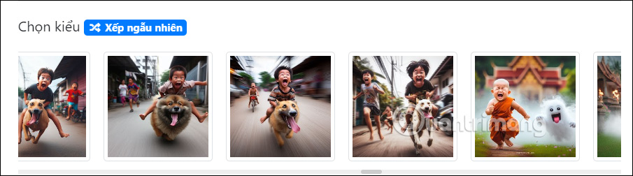 Chọn mẫu ghép ảnh rượt mèo