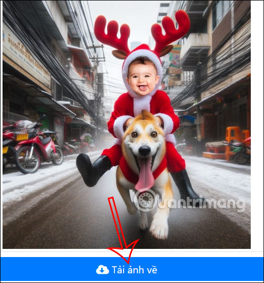 Tải ảnh cá nhân ghép ảnh rượt mèo