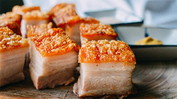 Nướng thịt sốt tỏi