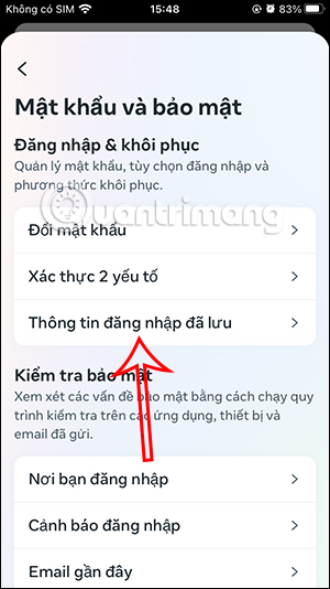 Thông tin đăng nhập Instagram cá nhân