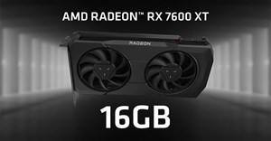 AMD RX 7600 XT 16GB ra mắt: Thỏa mãn “cơn khát VRAM”, đối đầu Nvidia RTX 4060