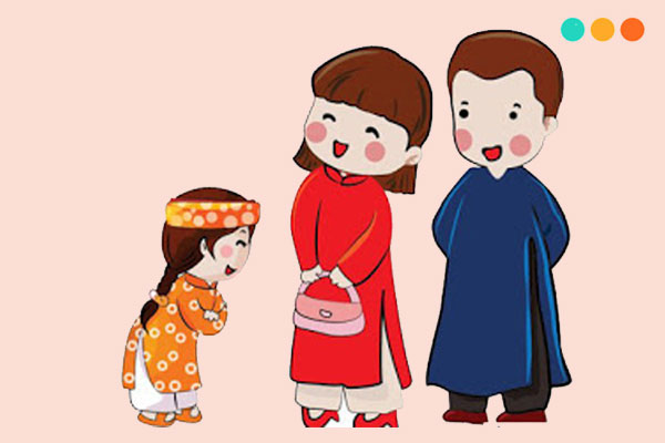 Vè chúc Tết cho trẻ 