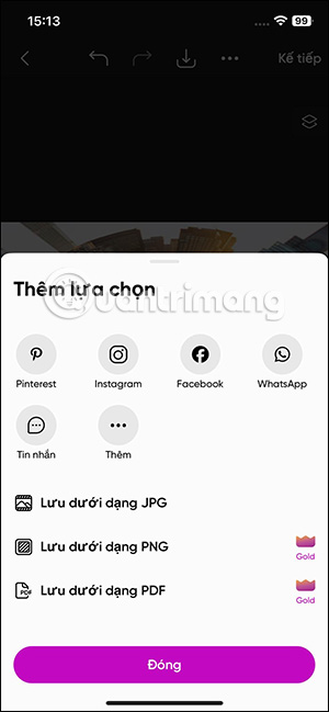 Tải ảnh tiểu hành tinh trên PicsArt