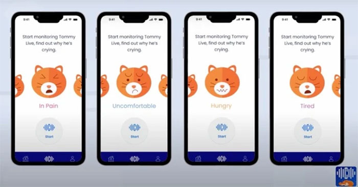 Giải mã tiếng khóc của trẻ em