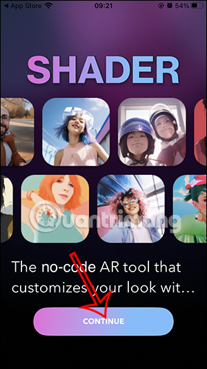 Shader: AI effects camera