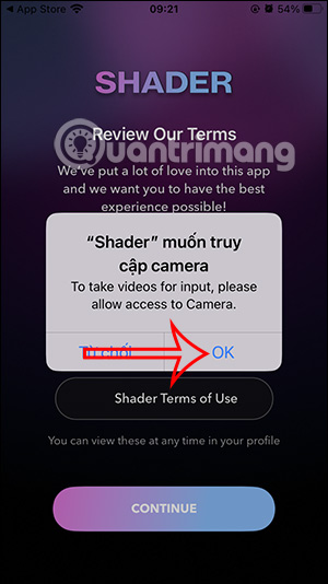 Shader sử dụng camera
