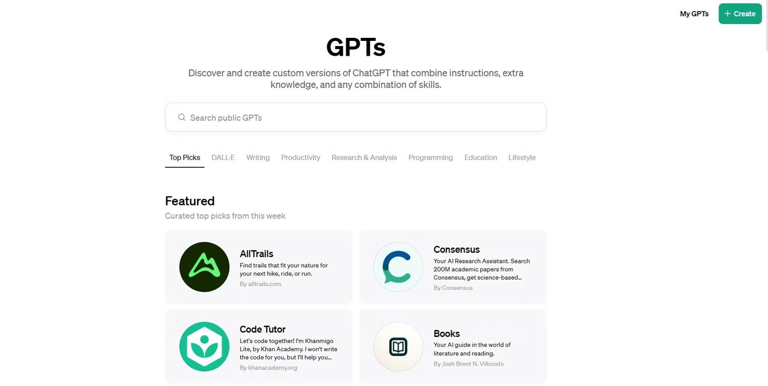 GPT Store