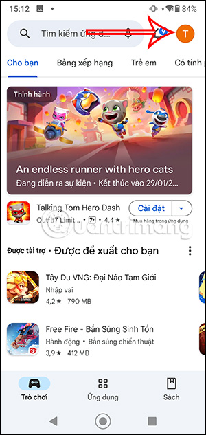 Quản lý Google Play