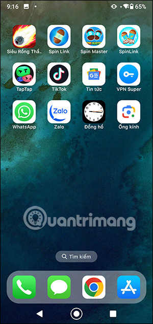 Giao diện iOS 17 trên Android