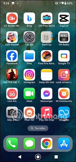Giao diện iOS 17