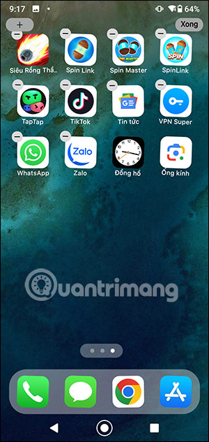 Xóa ứng dụng theo iPhone 