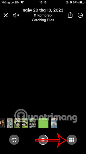 Duyệt abum kỷ niệm iPhone