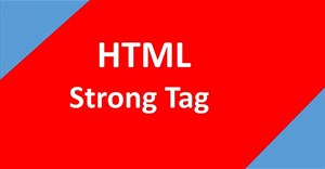 Thẻ HTML <strong>