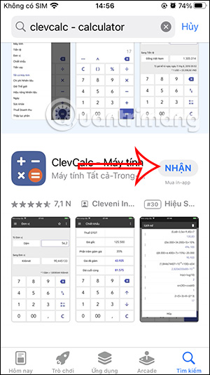 Xóa biểu tượng đám mây 