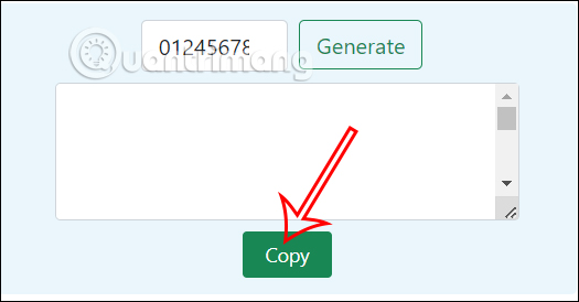 Sao chép ký tự trống 