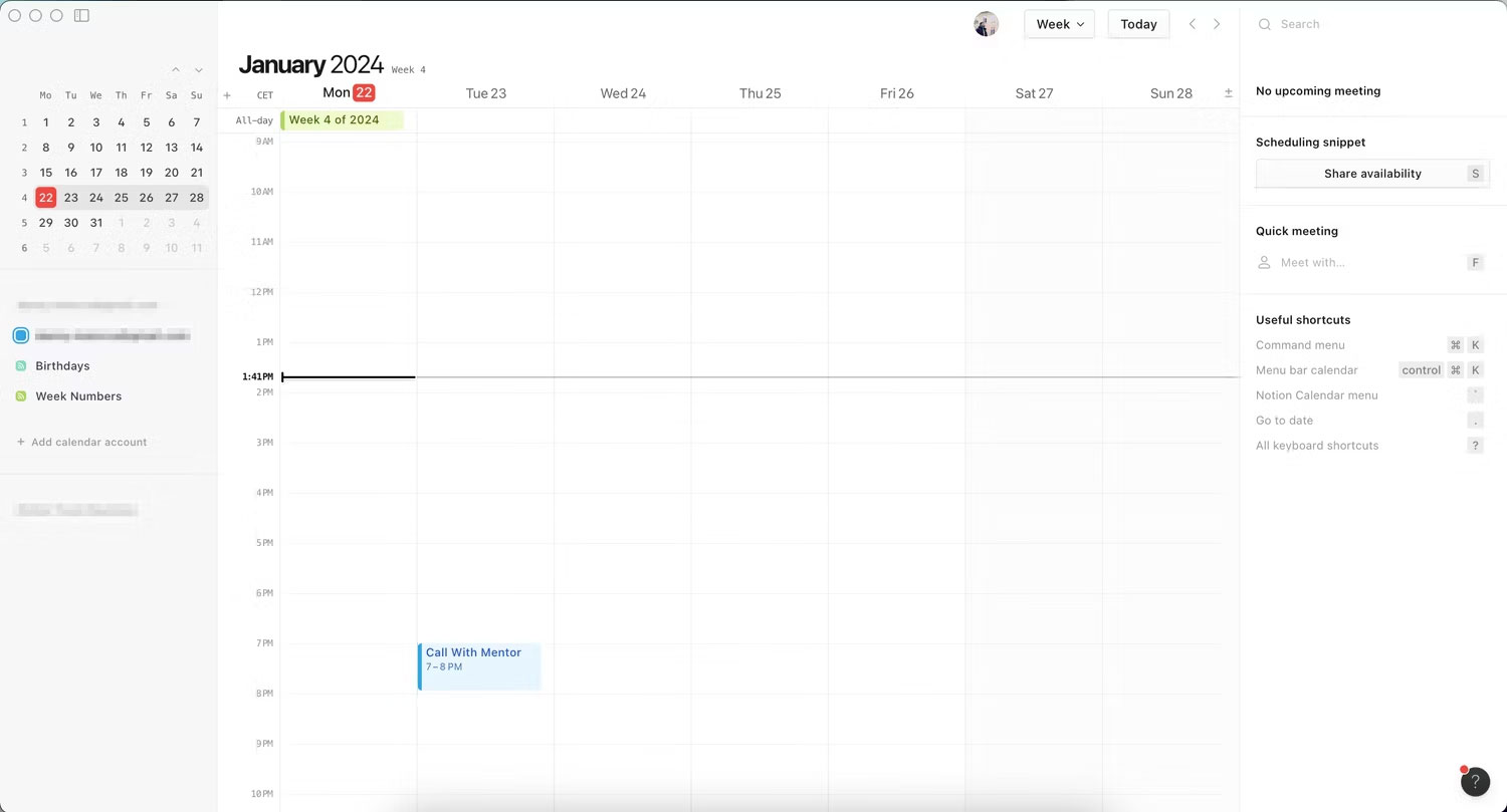 Chọn + Add calendar account