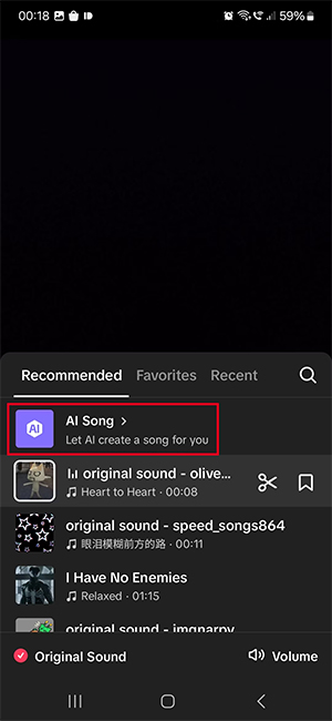 Tính năng tạo bài hát AI TikTok