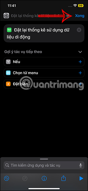 Lưu lại phím tắt iPhone