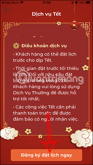 Đặt lịch giúp việc theo giờ
