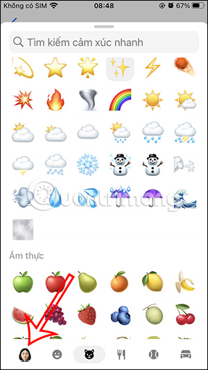 Avatar trên Messenger