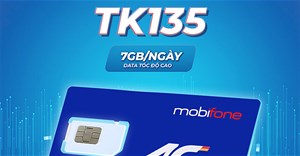 Hướng dẫn đăng ký TK135 MobiFone nhận 210GB