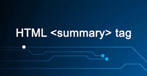 Thẻ HTML <summary>