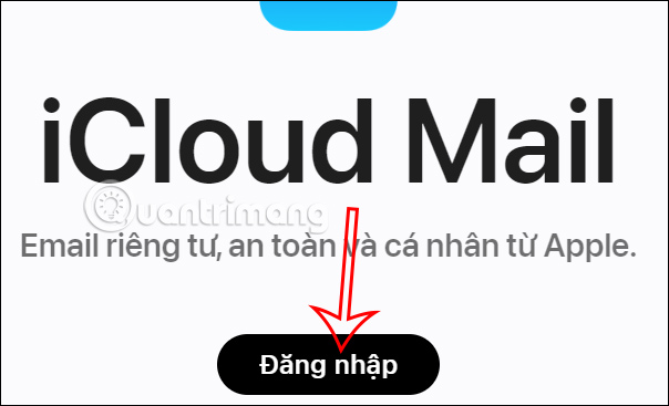 Đăng nhập tài khoản Apple ID