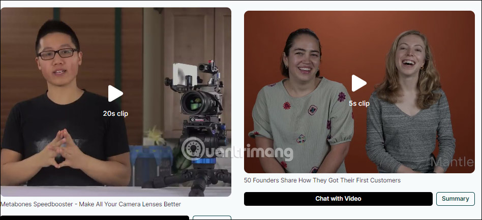 Video tìm trên AI Video Search Engine