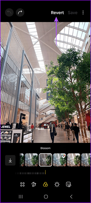 Phục hồi ảnh gốc đã chỉnh sửa trên Samsung