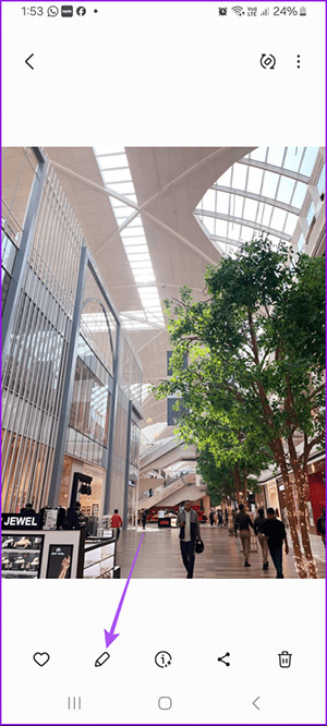 Chỉnh sửa ảnh trên Samsung