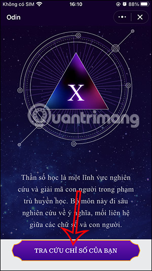 Tra cứu chỉ số thần số học