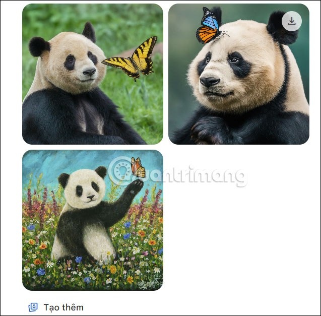 Hình ảnh tạo trên Google Bard AI