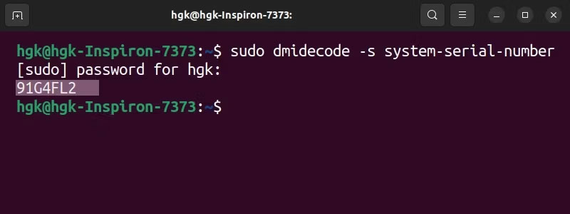 Determine the number of systems by Dmidecode in Linux Terminal