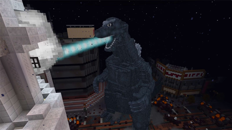 godzilla minecraft