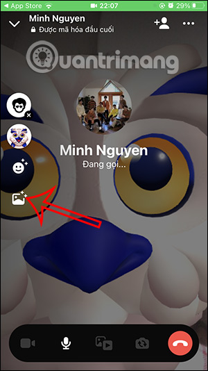Chọn màu nền cho avatar