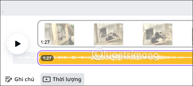 Tải nhạc chèn vào video trên Canva