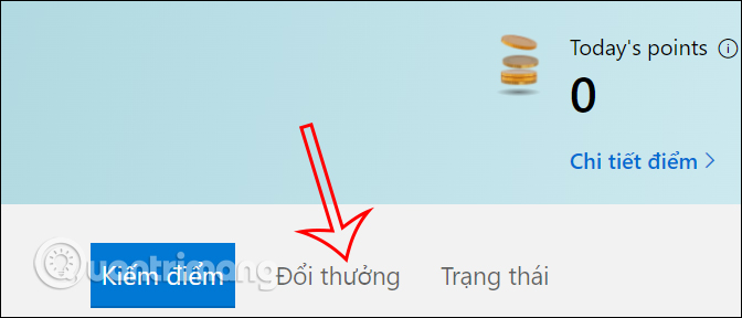 Đổi thưởng Microsoft Rewards