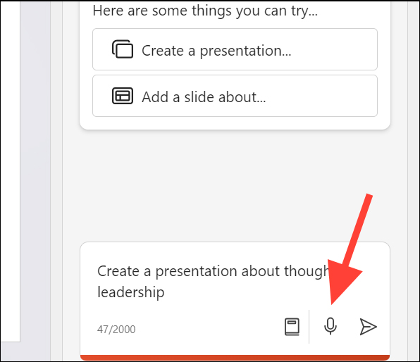 Dùng Copilot trong PowerPoint