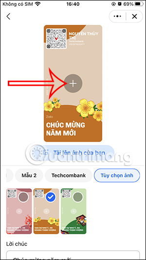 Tải ảnh cá nhân