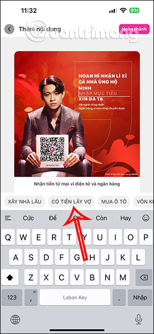 Viết lời chúc năm mới
