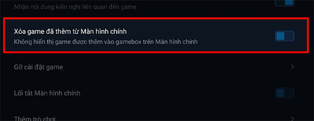 Ẩn game trên điện thoại Xiaomi