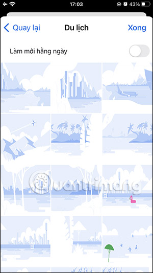 Đổi theme Google trên iPhone