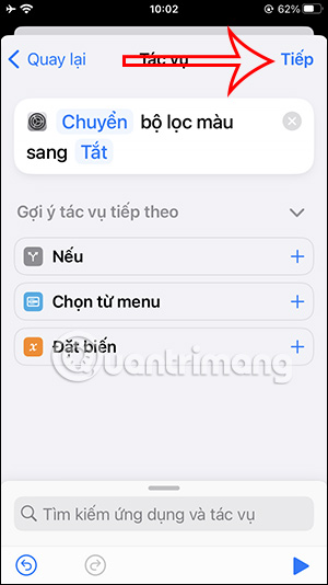 Lưu tắt màn hình xám iPhone